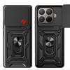 For Xiaomi 15T Pro 5G Case Magnetic Holder Ring Armor Shockproof Cases for Mi 15T 15 T 15TPro Slide Lens Protector Cover
