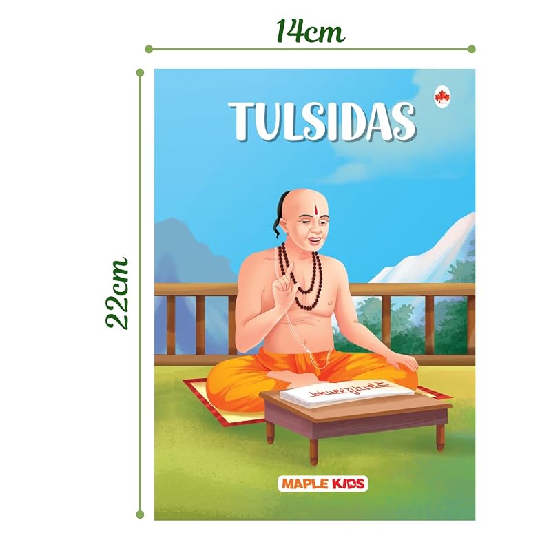 Story Books for Kids Indian Saints (Set of Books) Ramakrishna Paramahansa, Adi Shankaracharya, Chaitanya Mahaprabhu, Tulsidas, Kabir Biographi