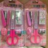 Adorable Student Stationery Set: High-Quality Scissors, Stapler, Tape & Stickers - Perfect Gift for Children's Learning