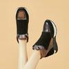 6CM High Top Women Shoes Synthetic Leather Platform Ankle Boots Wedge Hidden Heel Autumn Warm Fur Winter Shoes Sneakers