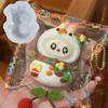 Kawaii Labubu Silicone Mould Cute Cartoon Image Baking Mold Diy Chocolate Cake Candy Baking Mold Craft Making Tools