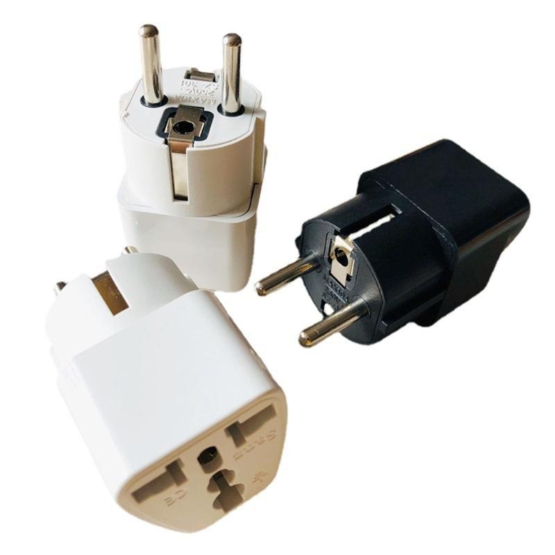 Travel Adapter China Germany Plug Universal ABS Plug Converter Wide Compatibility 220V input