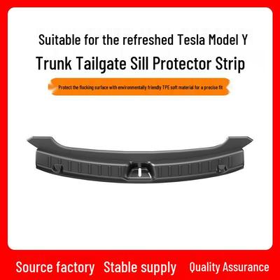 Tesla Model Y 2025 Heckklappen-Kratzschutz-Schwellenleiste