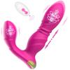 Telescopic Prostate Massager Butt Plug Anal Vibrator G Spot Vibrators for Women 8 Vibration Modes