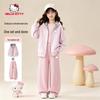 Hello Kitty Girls' Autumn Casual Hoodie and Pants Set