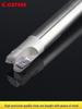 CNC 400r Round Nose Arbor End Mill, Right Angle Roughing, Extended R0.8 Machining Tool