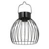 Solar Powered Engrgy Bird Cage Design Pendeant H Anging Lamp Lantern Outdoor Light Sensitive Light Control  IP65 Water