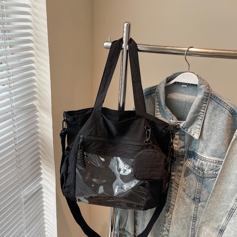 Student Book Bag Lightweight Shoulder Bag Women's Commuter Tote Bag Large Capacity Crossbody Bag