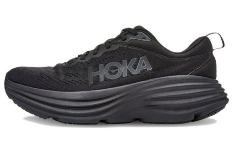 HOKA ONE ONE Bondi 8 2E Wide  Triple Black  1127953-BBLC 40⅔