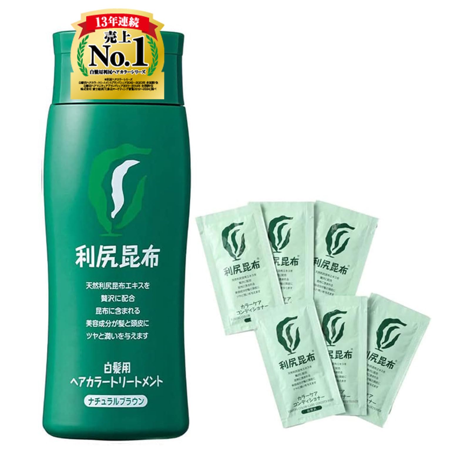 

Sastty grey Rishiri Hair Color Treatment 200 г Кондиционер для ухода за цветом 6 бонусных пакетов [Для волос] (Натуральный коричневый) [Включая Ришири]