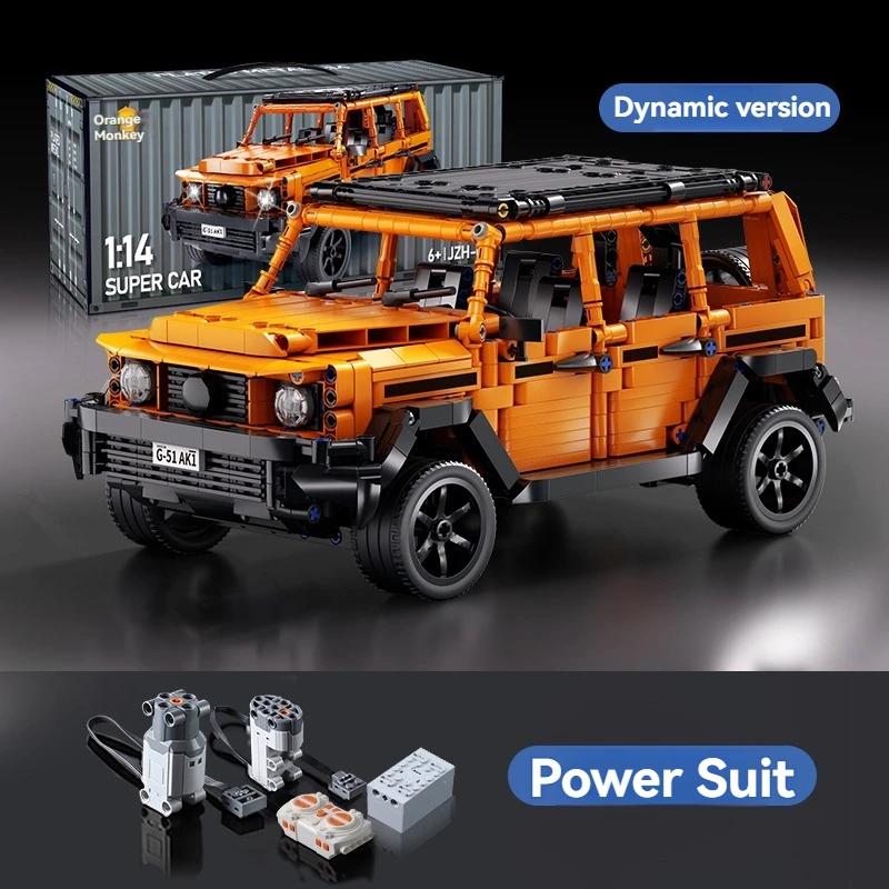 NEW Technical Super Car G Class Off Road Vehicle Building Blocks Creative Desktop Model Birthday Halloween Christmas gifts Kids