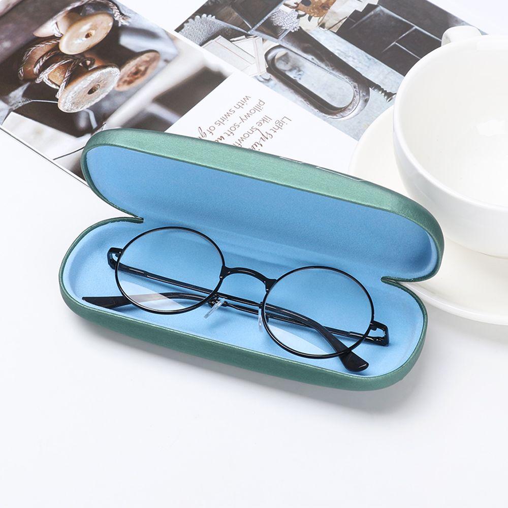 New Men Women Leather PU Eyewear Protector Myopia Glasses Box Glasses Case Reading Eyewear Case