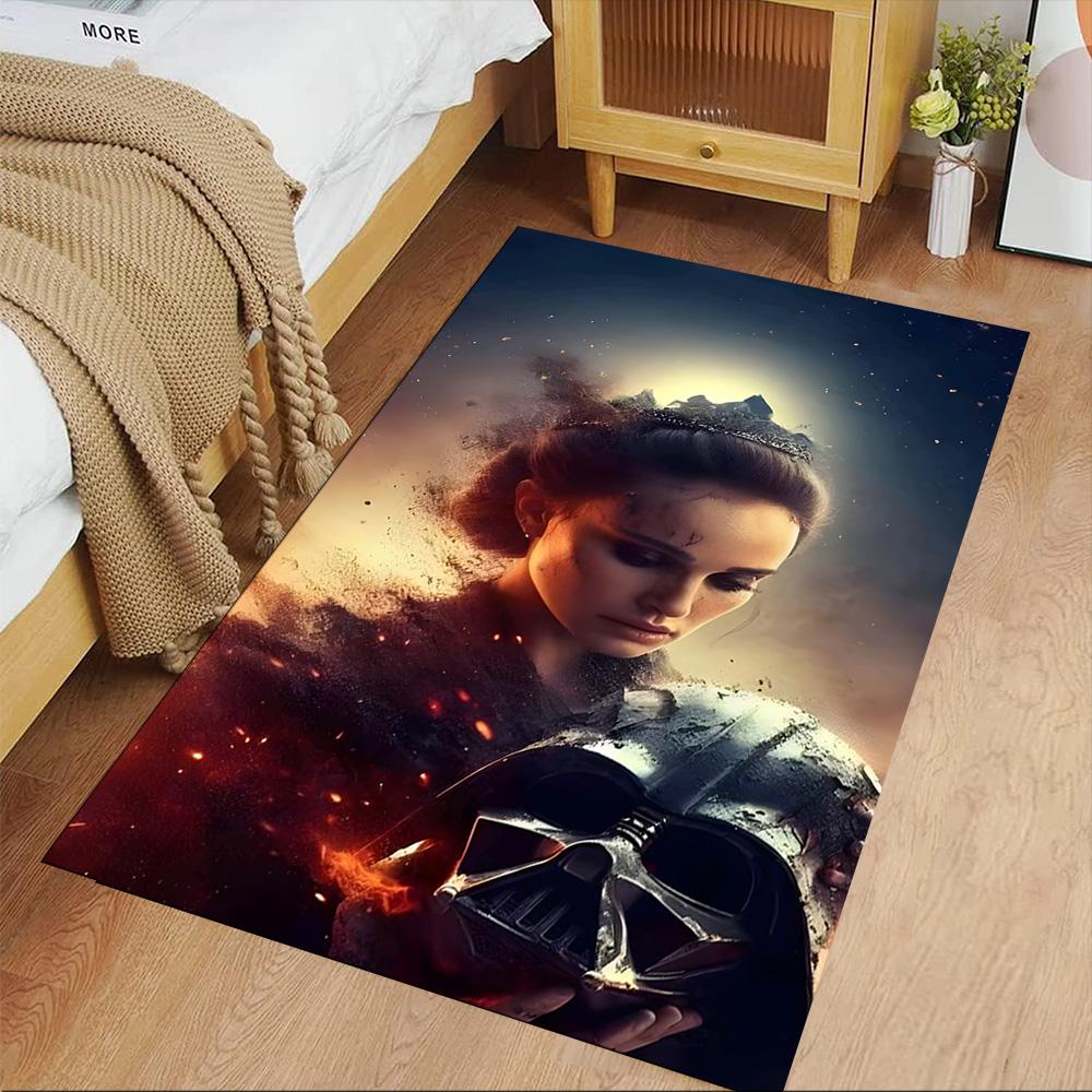 Star Wars Carpet Design for Dining Room Living Rooms Bedrooms Dormitory Anti-slip Rug Anime Office Decor Perfect Birthday Christmas Gift Idea