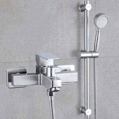 Household Shower Set Bathroom Hot And Cold Water Mixing Valve Faucet Stainless Steel Bathtub Water Tap