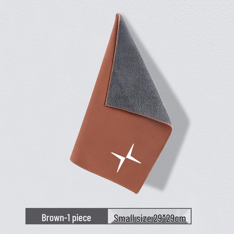 Lint-Free Suede Car Cleaning Towels for Polestar 1/2/3/4