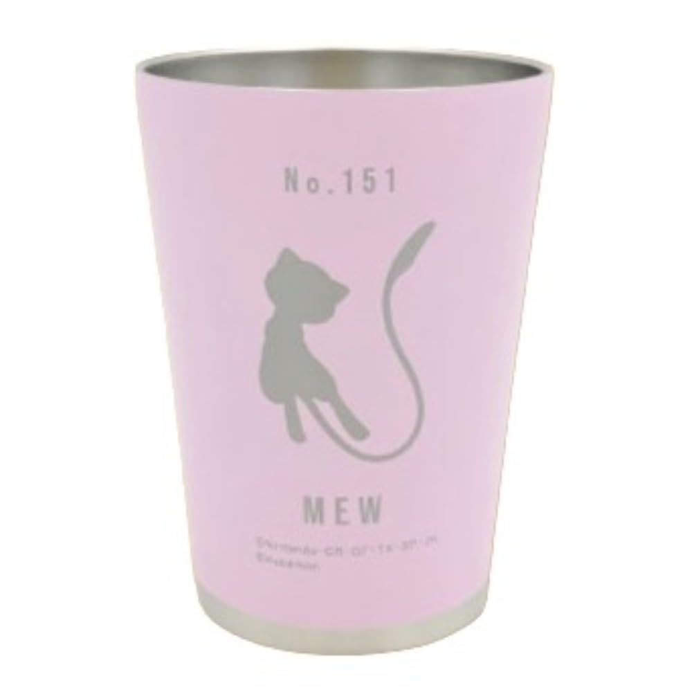 

Marimo Craft Stainless Steel Tumbler L Mew Pokemon 86×H120mm PKM-822