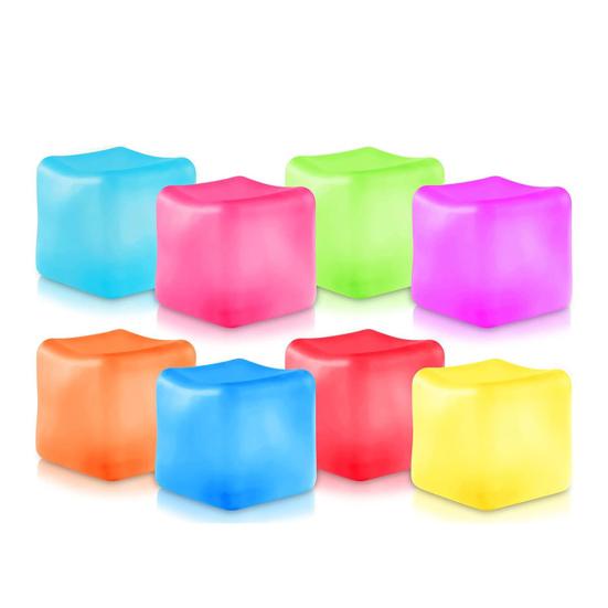 Ice Cube Squeeze Toy Stretchy Slow Rising Cube Sensory Toy Anxiety Relief Stress