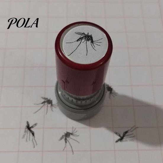 Practical Joke Stamp Prank Mosquito Stamp, Self Inking Funny Dead Realistic Insect for Pranks Novelty Gag Gift Self-inking