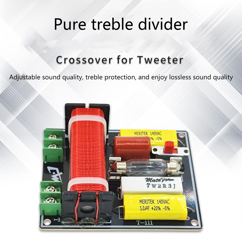 150W Speaker Filter Circuit Treble Frequency Divider 2200Hz Theater Stage Hifi Stereo Crossover Tweeter Filters