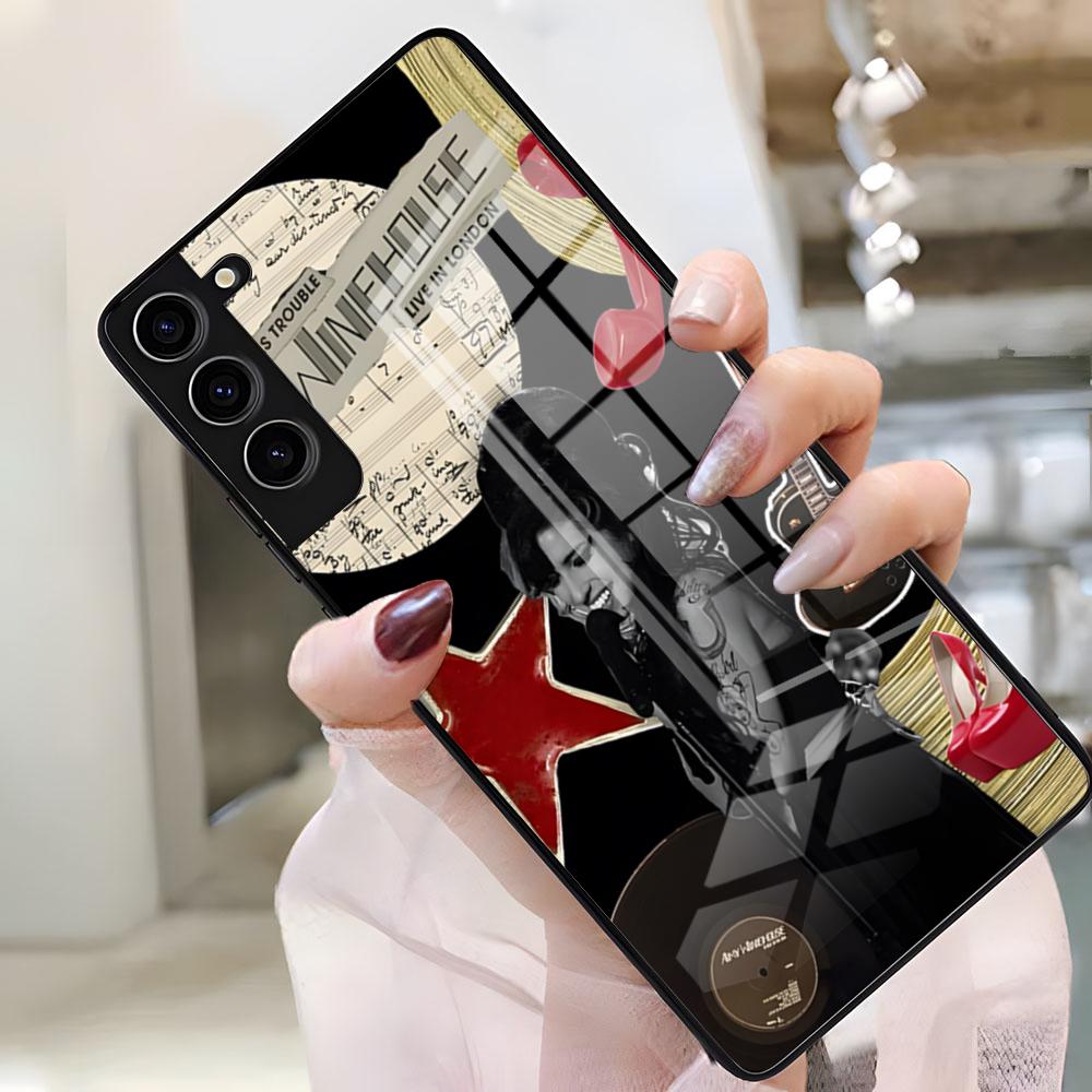 Amy Winehouse Phone Case For Samsung A25 A13 A33 5G A54 A36 A35 A56 A52 A14 Shockproof Glass Cover Samsung A22 5G