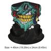 Halloween Ghost Full Face Mask Skull Scary Ghost Skeleton Motorcycle Cycling Headmask for Halloween Cosplay Balaclava Halloween