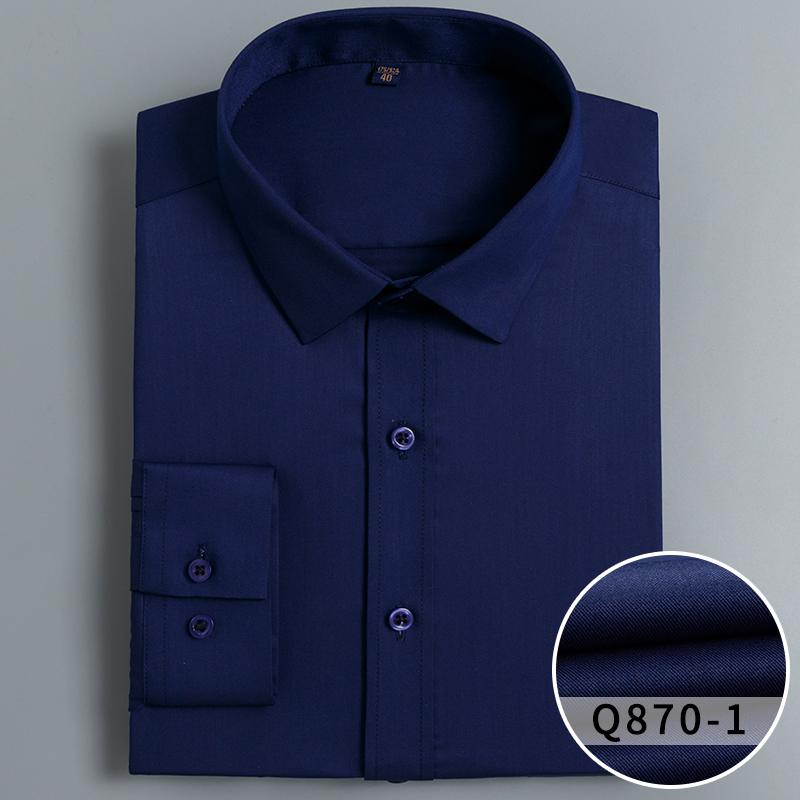 Smooth bamboo fiber elastic slim fit 