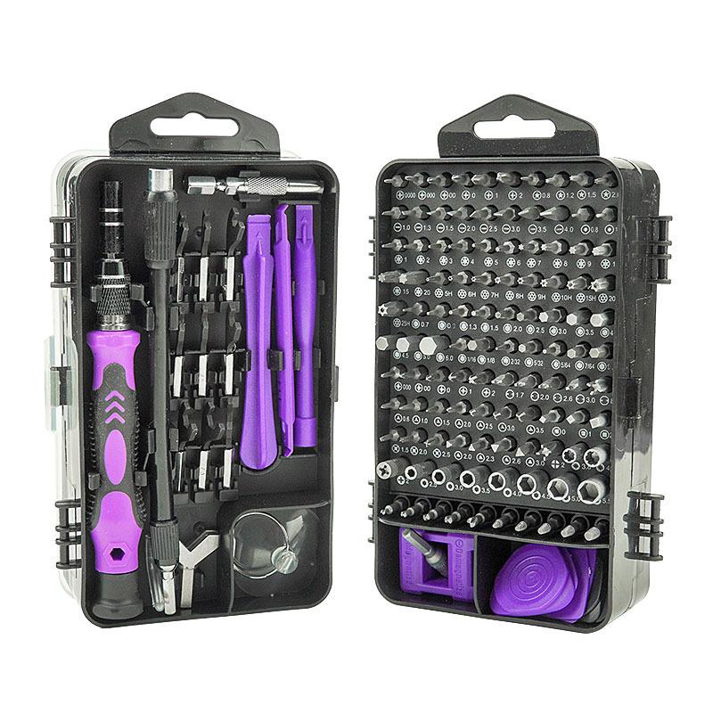Computer Repair Kit,122 in 1 Magnetic Laptop Screwdriver Kit, Precision Screwdriver Set, Small Impact Screw Driver Set with Case