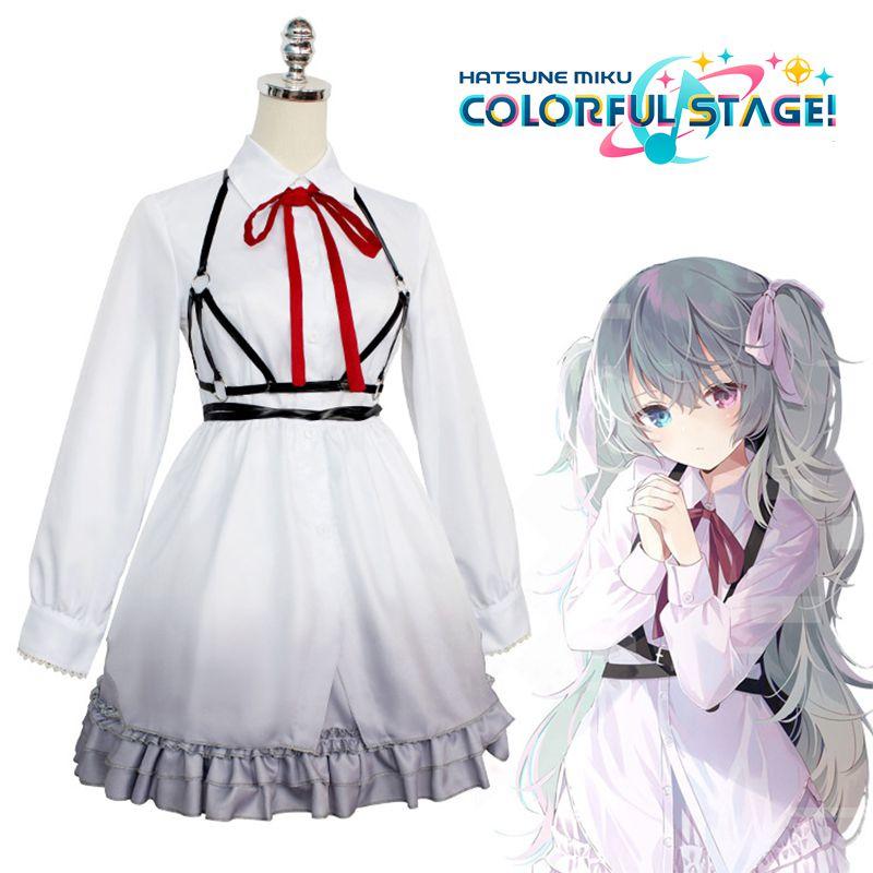 Project Sekai Colorful Stage Feat Mikurin Cosplay Costume Outfit Halloween Girl
