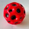 7cm High-Rebound PU Bouncy Ball - Coral Moon Rubber Wrist Toy, Hot Seller