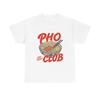 Pho Club Shirt, Vintage Vietnamese Food Tee, Retro Food Lover T-Shirt, Noodle Soup Gift
