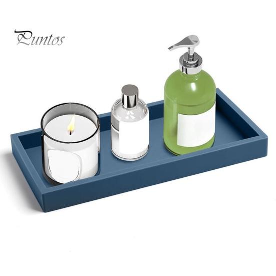 Weiche Silikon Schminkablage Aromatherapie-Tablett, Rutschfester Aufbewahrungs-Organizer, Kosmetik Schmuck Funktionale Arbeitsplatten-Display-Ablage für Badezimmer Wohnzimmer