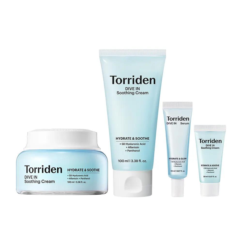 Torriden Dive-In Hyaluronic Acid Soothing Cream Double Set (100ml + 100ml) 100ml + 100ml