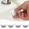 10pcs Drain Seal Overflow Ring Plug Sink Hole Overflow Cover Tight Bath Drain Cap  Home