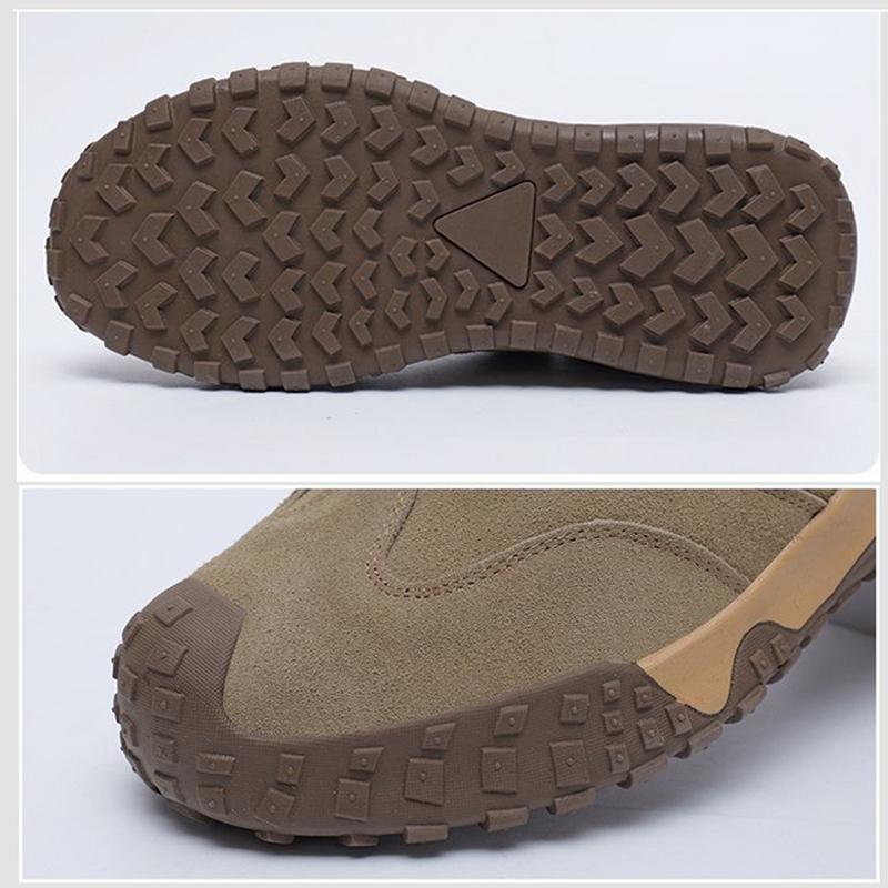 Oulylan Anti Puncture Protective Sneakers Breathable Lightweight Safety Shoes Wear Resistant No Steel Toe Work Boots For Men