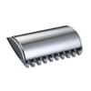 1PC Traditional Replacement Safety Razor Head Chrome Scalloped Bar Double Edge Safety Razor Head Shaving Open Comb Head