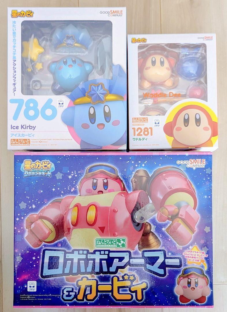 

[Б/У] Набор из 3 нендороидов Кирби из Звёзд