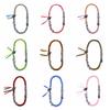 Double-layered Weaving Braided Satin Necklace Senior Year Garland  School Spirit Celebration