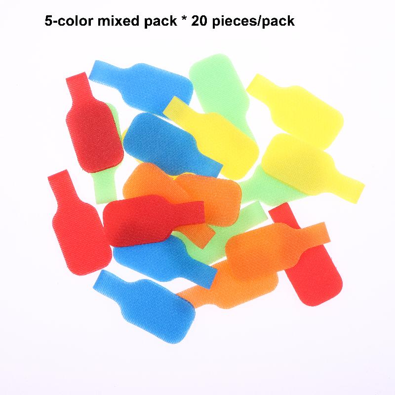 1Set Colored Cable Ties For Cable Marking, Organization, And Identification, Durable And Easy To Use, Capable Of Writing