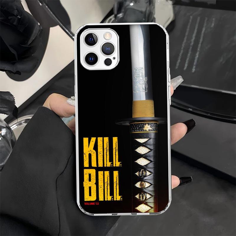 Kill Bill Phone Case for iPhone 11 12 13 Mini 14 15 Plus 16 Pro Max 17 Air 16E 7 8 SE 17ProMax Soft Fundas Cover 11 14 15 16 Pro
