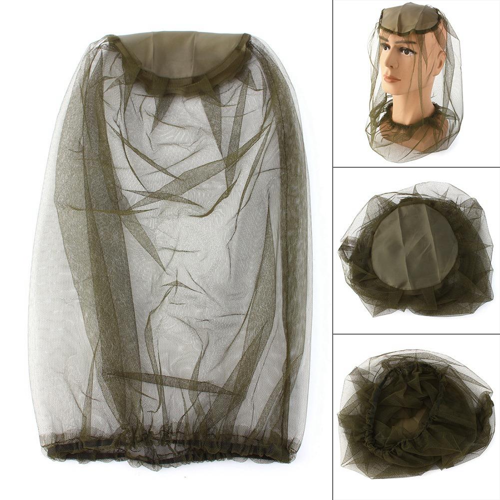Outdoor Camping Fishing Mosquito Insect Bug Mesh Head Net Face Protector