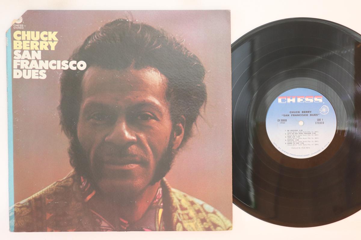 

LP Record CHUCK BERRY San Francisco Dues CH50008 CHESS 1971 US Rock Used