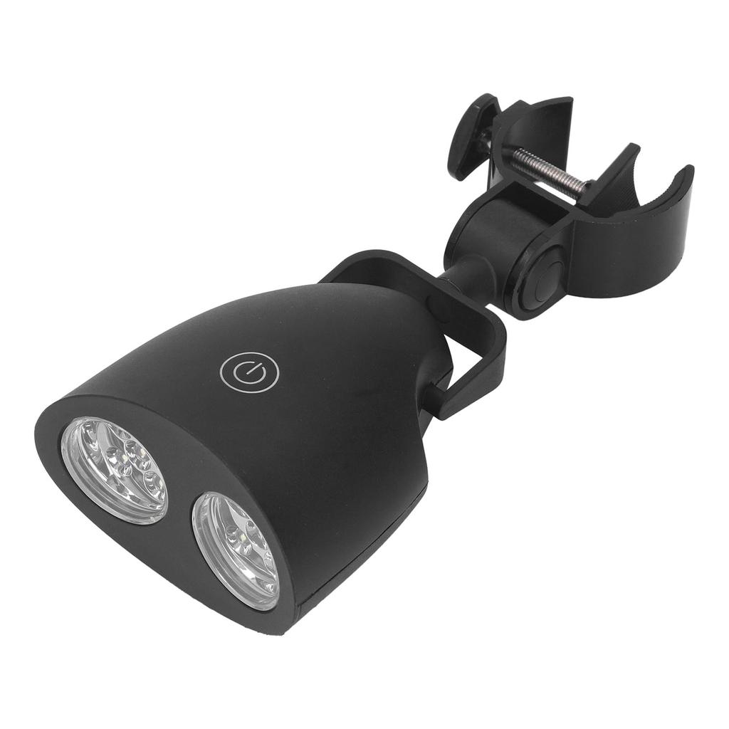 LED Work Light, 100LM 360 Degree Rotating Clips 3 Brightness Adjustment Grill Clamp Lamp with 10 Super Bright LEDs, for Outdoor Barbecue Camping Wor