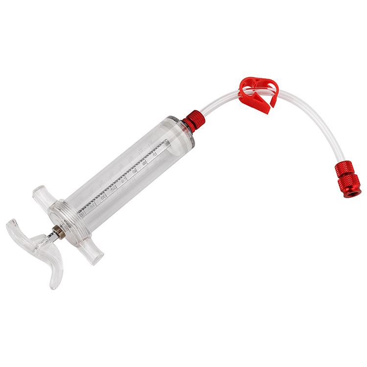 GUB P050 Universal Tubeless Tire Sealant Injector for Schrader & Presta Valves 50ml красный