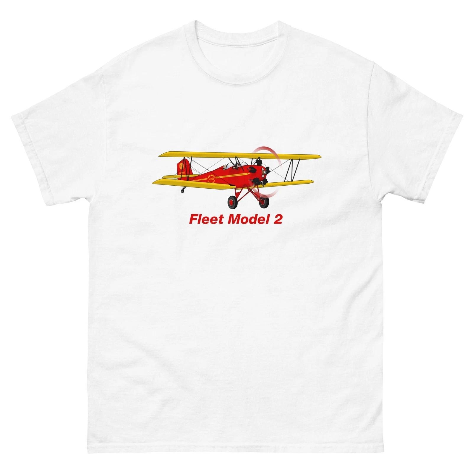 Flyboy Toys Fleet Model 2 Custom Airplane T-Shirt - Add Your N# XL