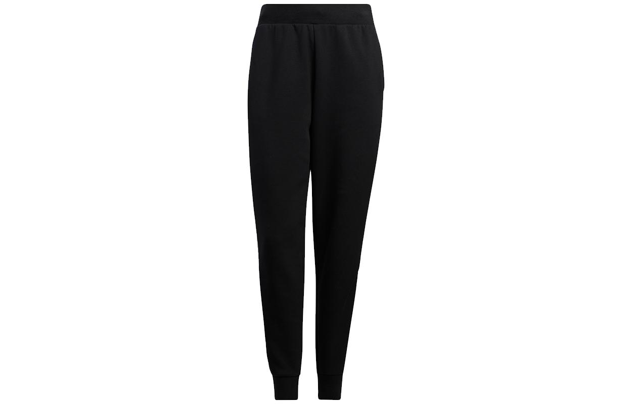 

Adidas Knitted Sweatpants Women s Black Moderate Straight Fit Pants H09691 XL