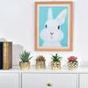 Electroplated Golden Ceramic Succulent Flower Pot Home Decor Horticultural Potted Creative Tabletop Plant Pots Floral Utensils