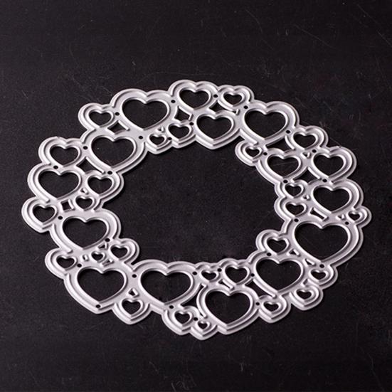 Herz Metall Stanzformen Schablonen DIY Scrapbooking Prägung Papier Karte Handwerk