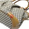 Gucci Diamante Tote Bag Canvas Beige X Brown Women 247902 Used