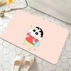 Cartoon Shin-chan Diatom Mud Bathroom Floor Mat - Dirt-Resistant, Easy Clean & Wear-Resistant