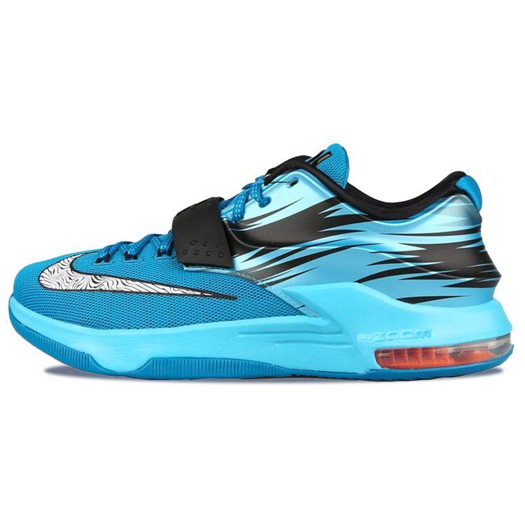 Nike KD 7 EP Clearwater Basketball Shoes Men sneaker Blue 653997-414